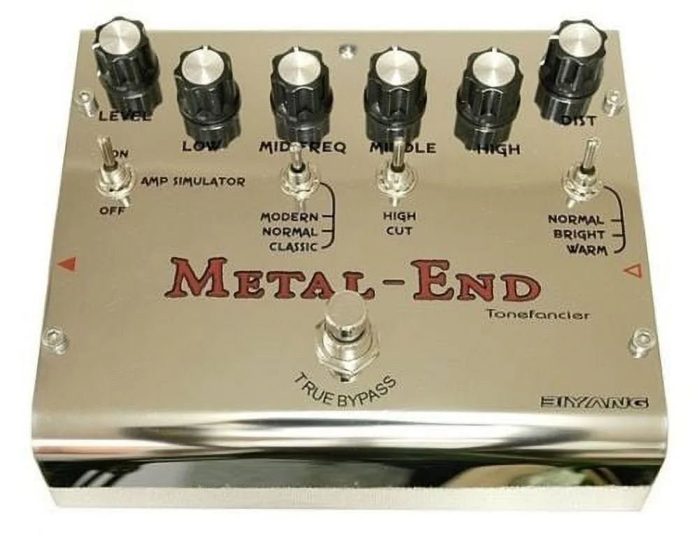 Biyang METAL END PRO Distortion Extremely versatile- numerous set options. Player Favorite