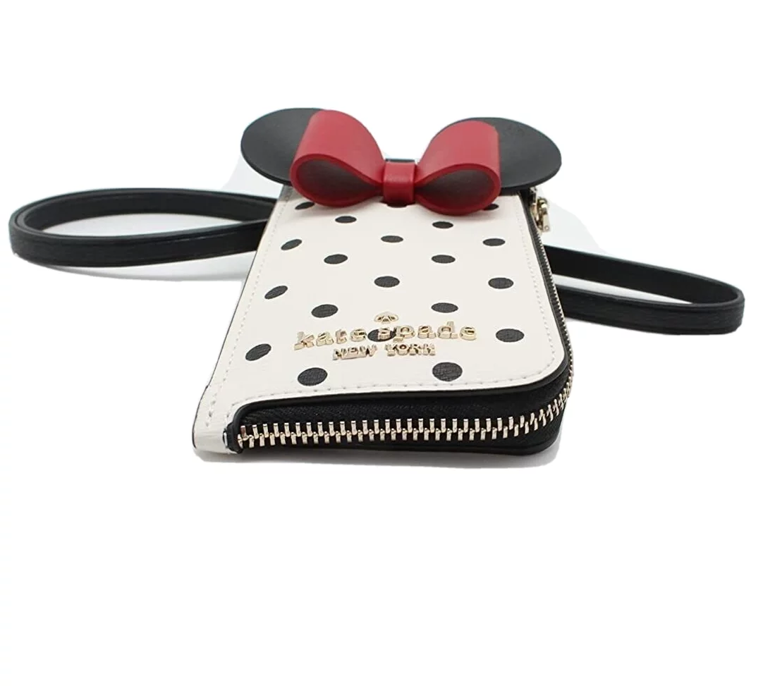 Disney x Kate Spade New York Other Minnie Mouse Lanyard White Black Polka Dot