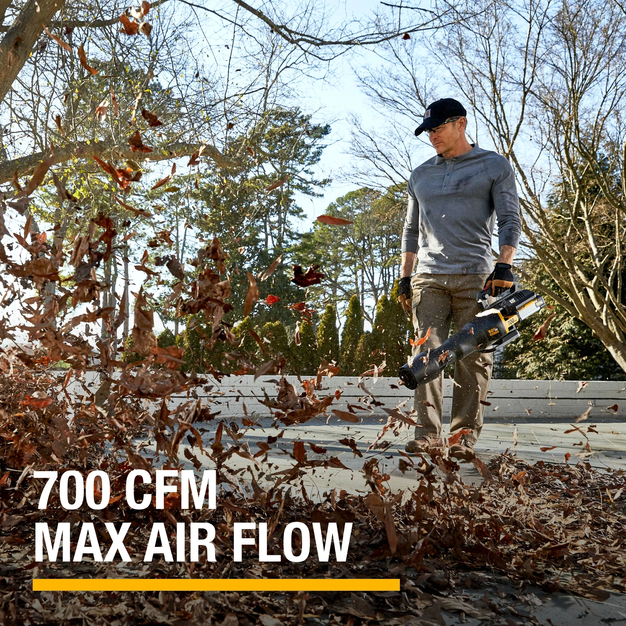 Caterpillar Cat® DG650.9 60V 700 CFM 135 MPH Brushless Leaf Blower (Tool Only)