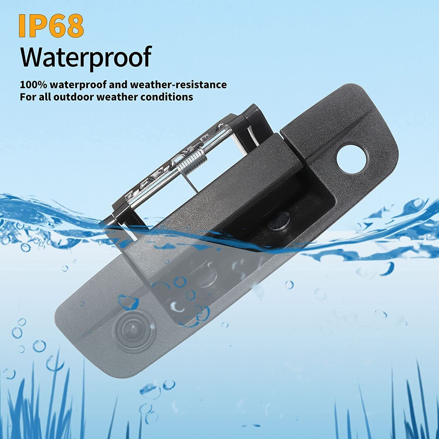 Enhance Safety with Tailgate Handle Backup Camera – Compatible with Dodge Ram 1500 (09-17) & 2500 3500 (10-19)