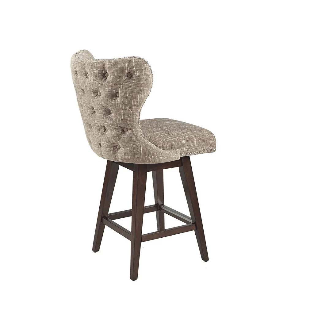 [Hancock] Elegant and Stylish Swivel Counter Stool - Perfect Addition to any Home Decor - Ideal for Drop Shipping Buyers from China and US