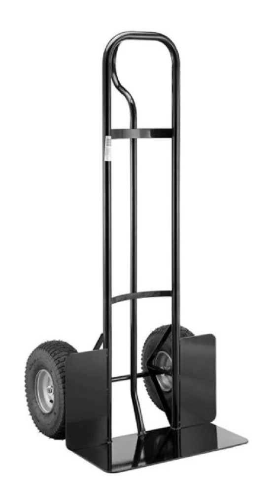 JobSmart SB84201 Heavy-duty Steel 2-Wheel Hand Truck, 1,000 lb. Capacity - Black
