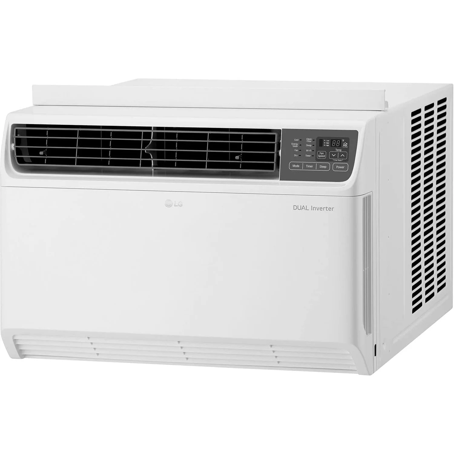LG 14,000 BTU Dual Inverter Smart Window Air Conditioner, LW1517IVSM - Refurbished