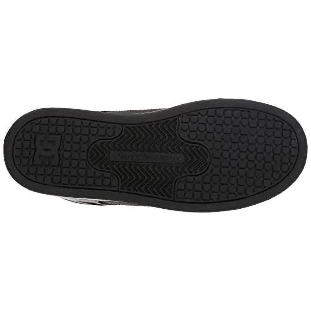 DC Unisex-Child Pure High-top Girls Skate Shoe  BLACK/PINK