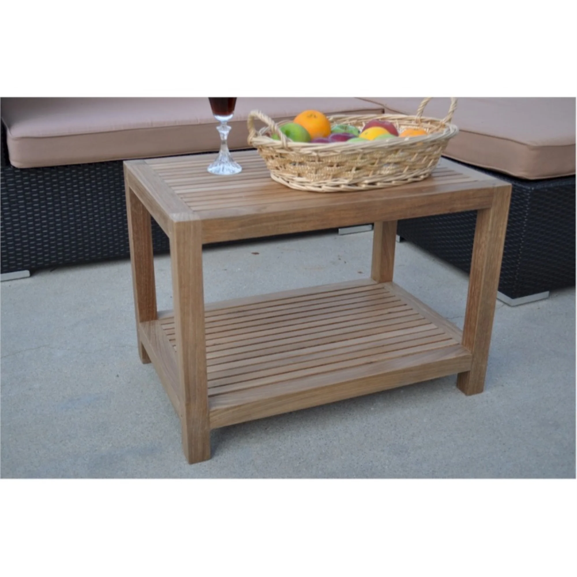 Anderson Teak Windsor Side Table 2-Tier
