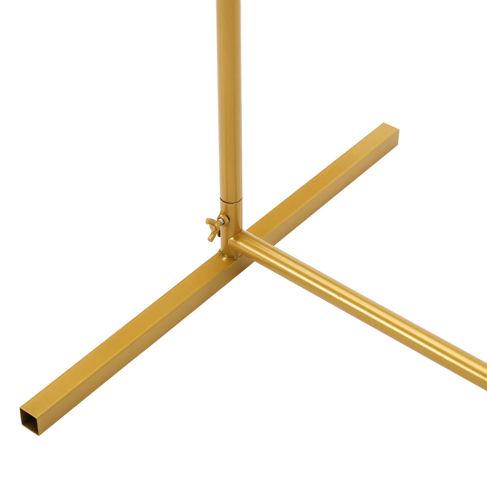 Wedding Arch Backdrop Stand 6ft Gold White Metal Arch Backdrop Stand 180*80 cm