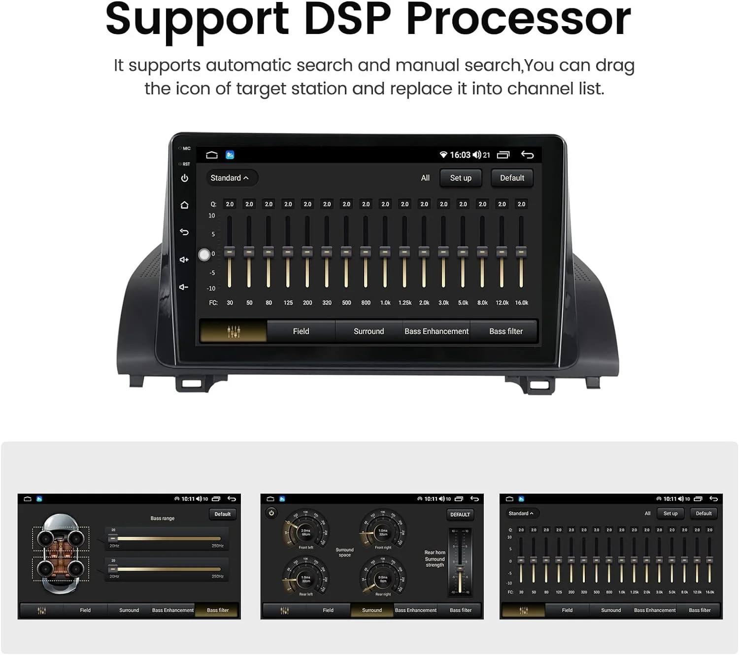 THONZER Android 12 Car Radio Stereo for Honda Accord 10th 2018-2021, 10.1