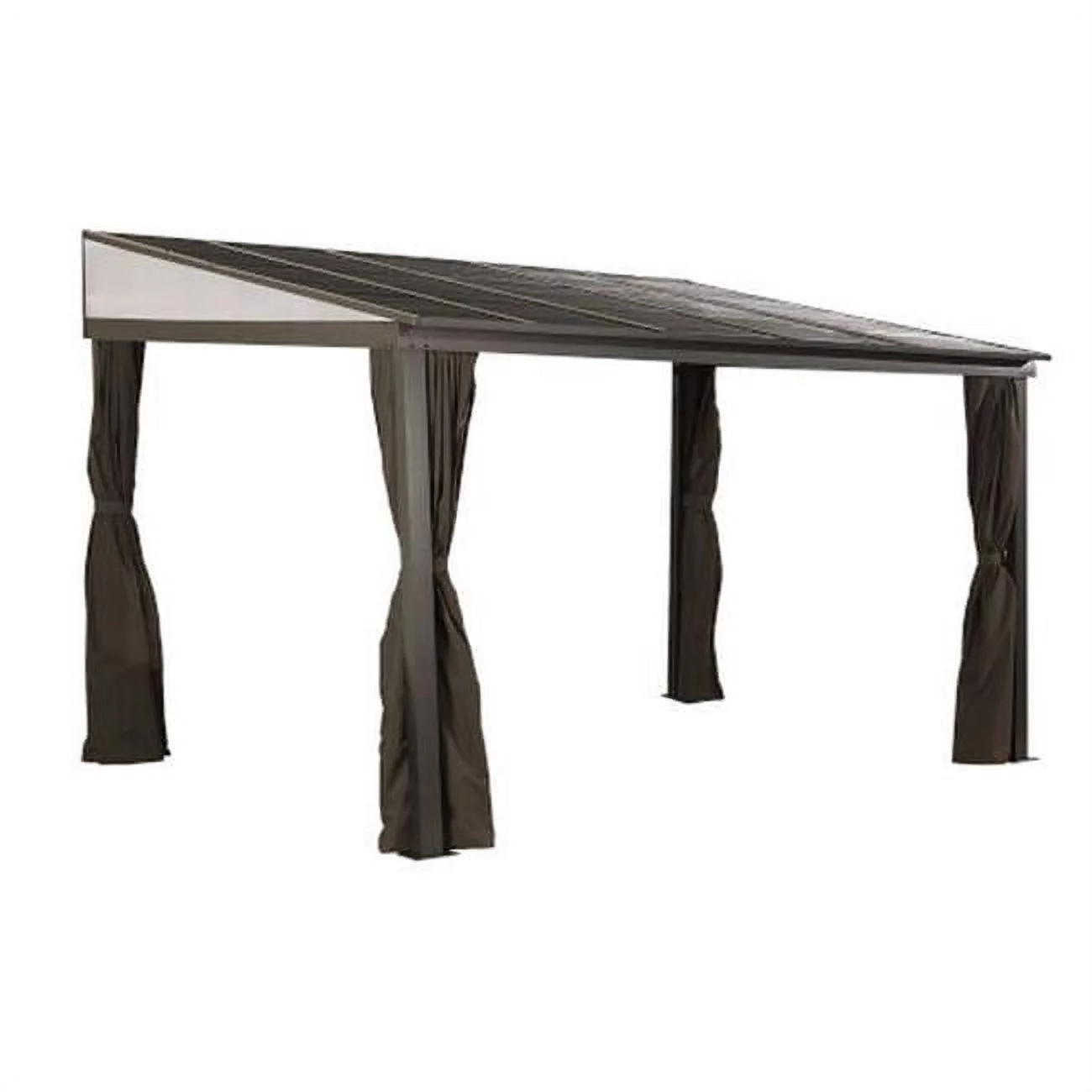 Sojag 500-9167719 10 x 16 ft. Steel Rofo Portland Wall Gazebo