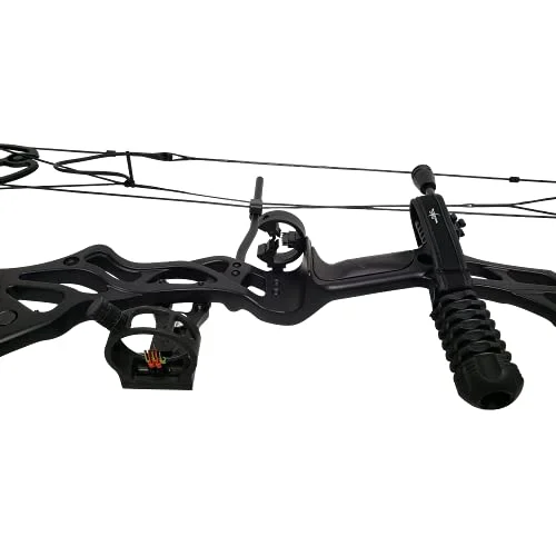 Southland Archery Supply SAS 5-Pin .029 Fiber Optics Bow Sight with LED Sight Light (Black)