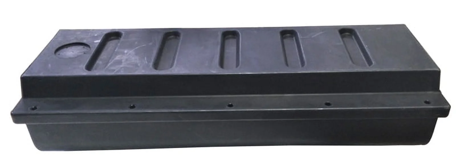 INTSUPERMAI 10 Gallon Waste Water Holding Tank for RV Campers Waste Storage Bin Black