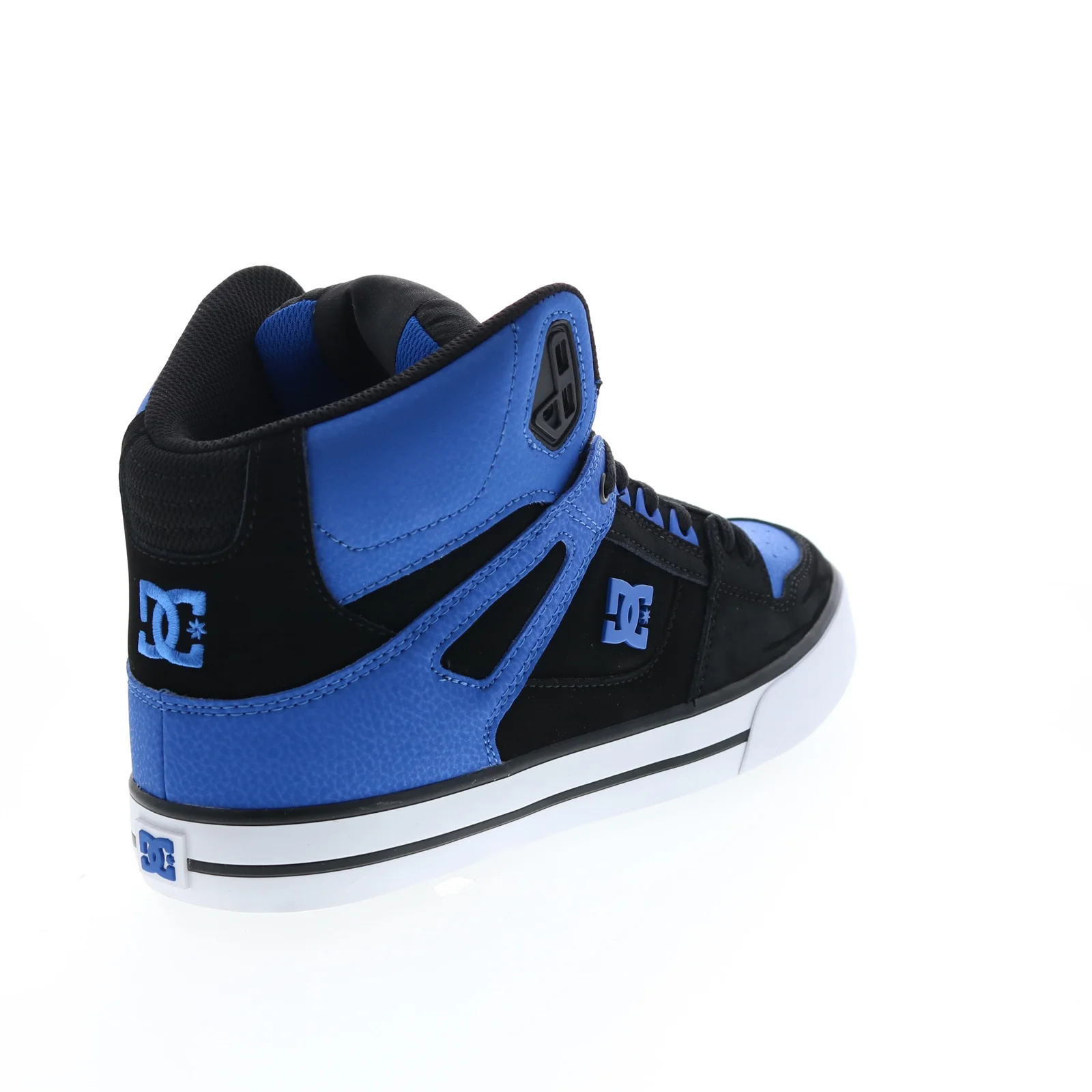 DC Shoes Men's Pure High-Top Shoes Black/Royal - ADYS400043-BR4