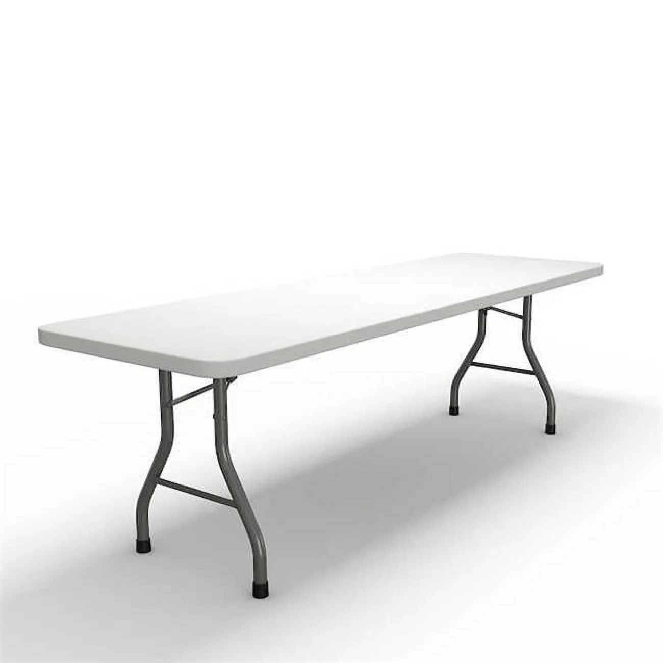 Mayline  30 x 96 in. Event Series Rectangular Folding Table - Dark Gray & White