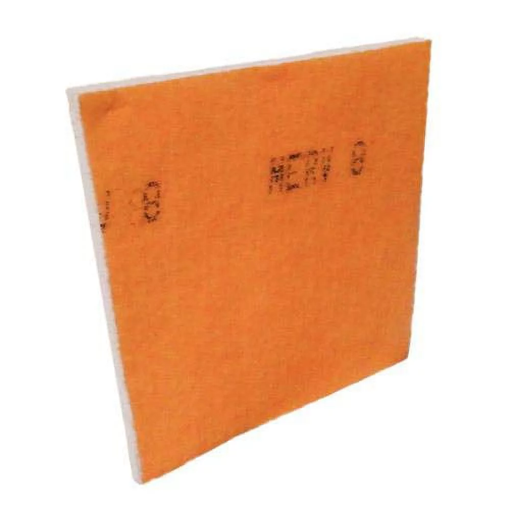 Handler/HVAC Air Filter Media Roll, Orange/White MERV8 ester Media - 1 Inch X 25 Inch X 10 Foot - Cut To Size