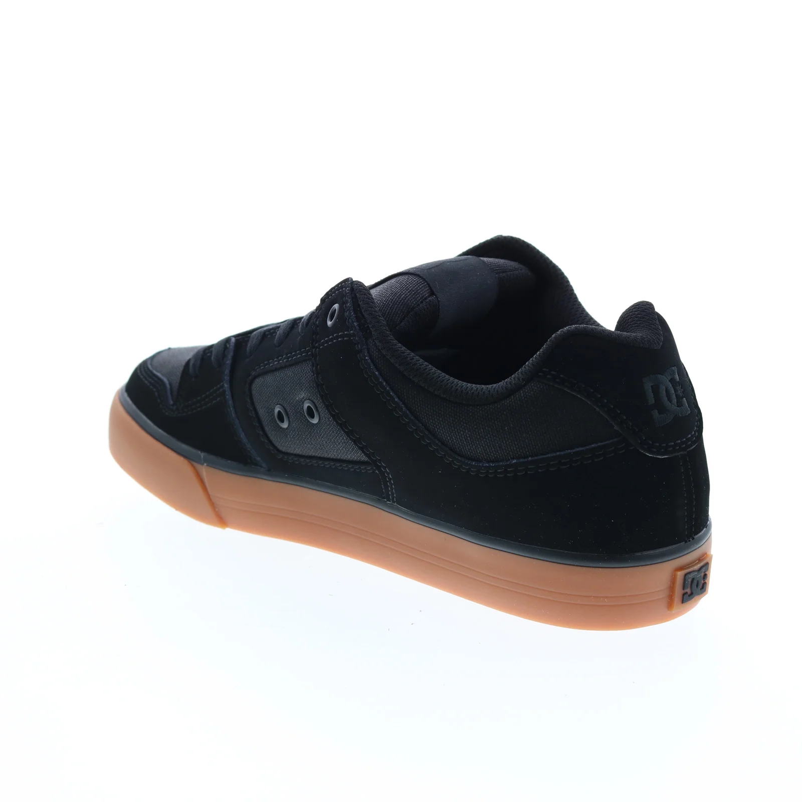 DC Men's Pure Shoes - Black/Gum - 12