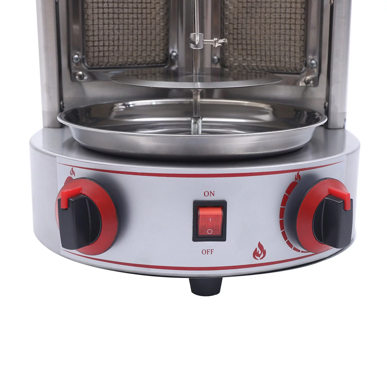Vertical Gas Broiler Shawarma Machine Doner Kebab Gyro Broiler Shawarma Machine