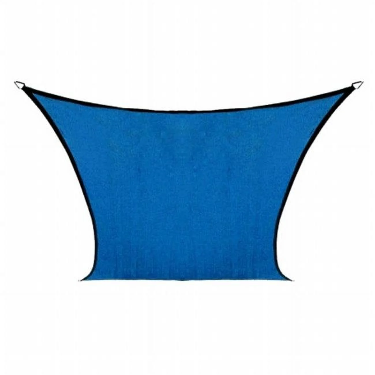 Coolaroo Coolhaven SHADE SAIL SQUARE 12' Sapphire with Fixing Kit