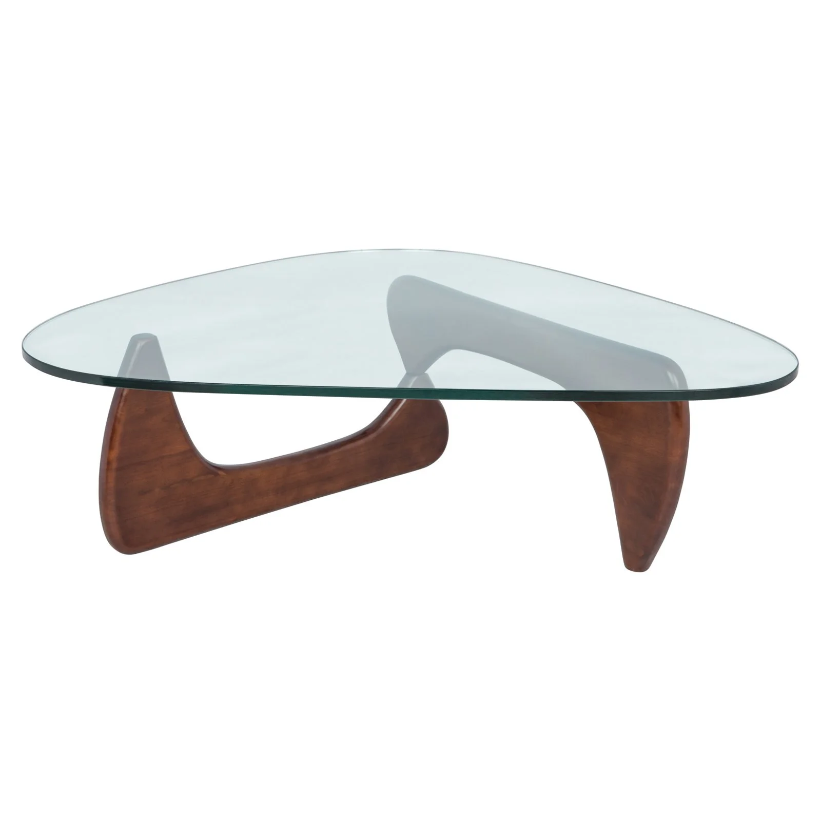 LeisureMod Imperial Triangle Coffee Table