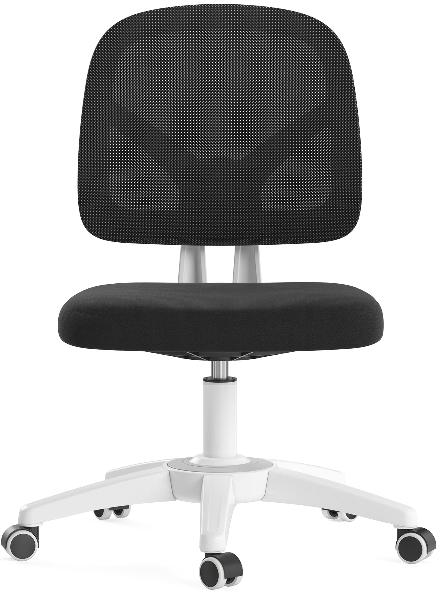 Hbada Office Chair, Mesh Desk Task Chair, Ergonomic Computer Chair with Adjustable Height for Adults and Kids,White