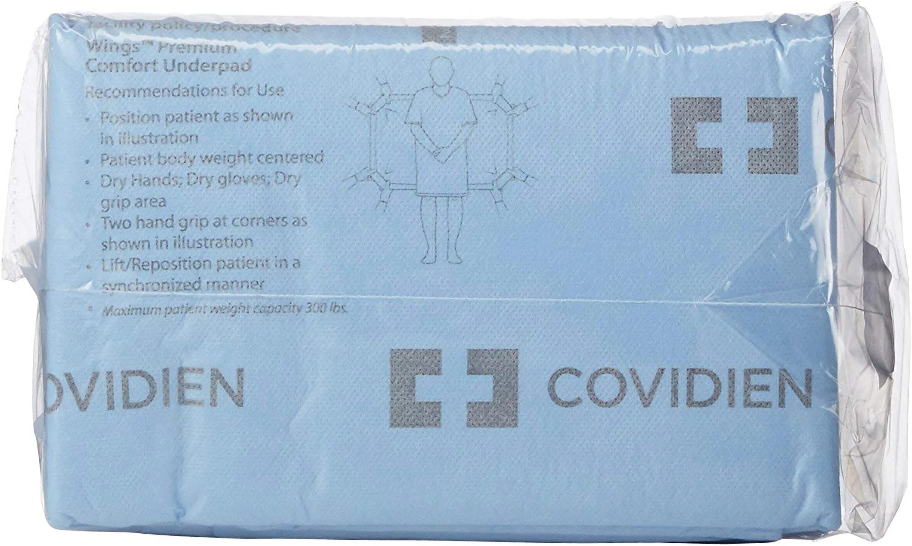 Covidien P3036C Wings Quilted Premium Comfort Underpads, 30