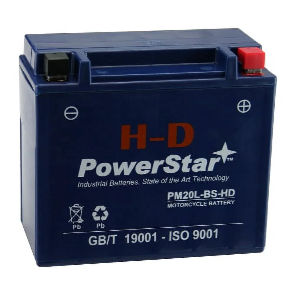 PowerStar Battery For Victory Vision 1731CC 2008 to 2014 Motorcycle XTAX20HL-BS YTX20LBS