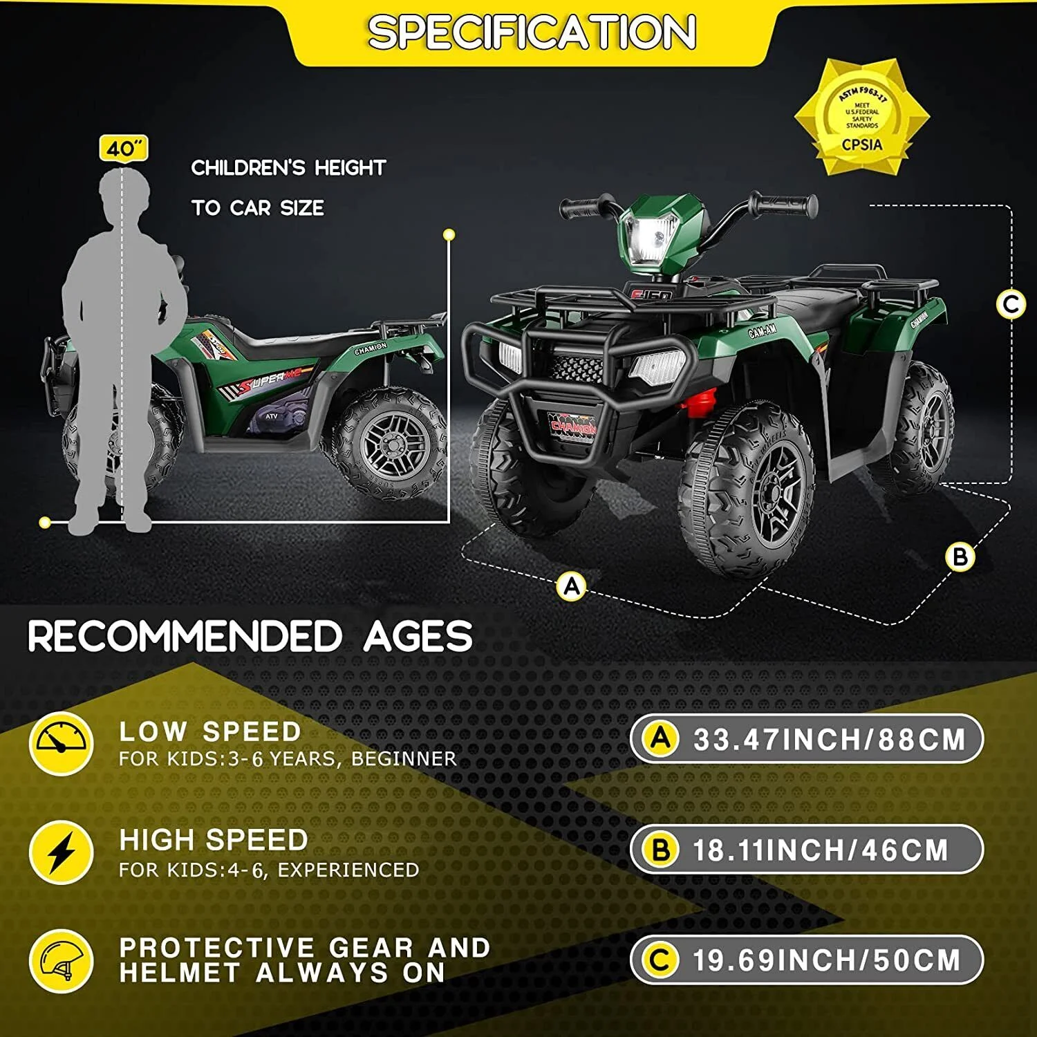 Premium 24V/12V Kids Electric Jeep Truck with Remote Control and 3 Speeds - 400W Power!