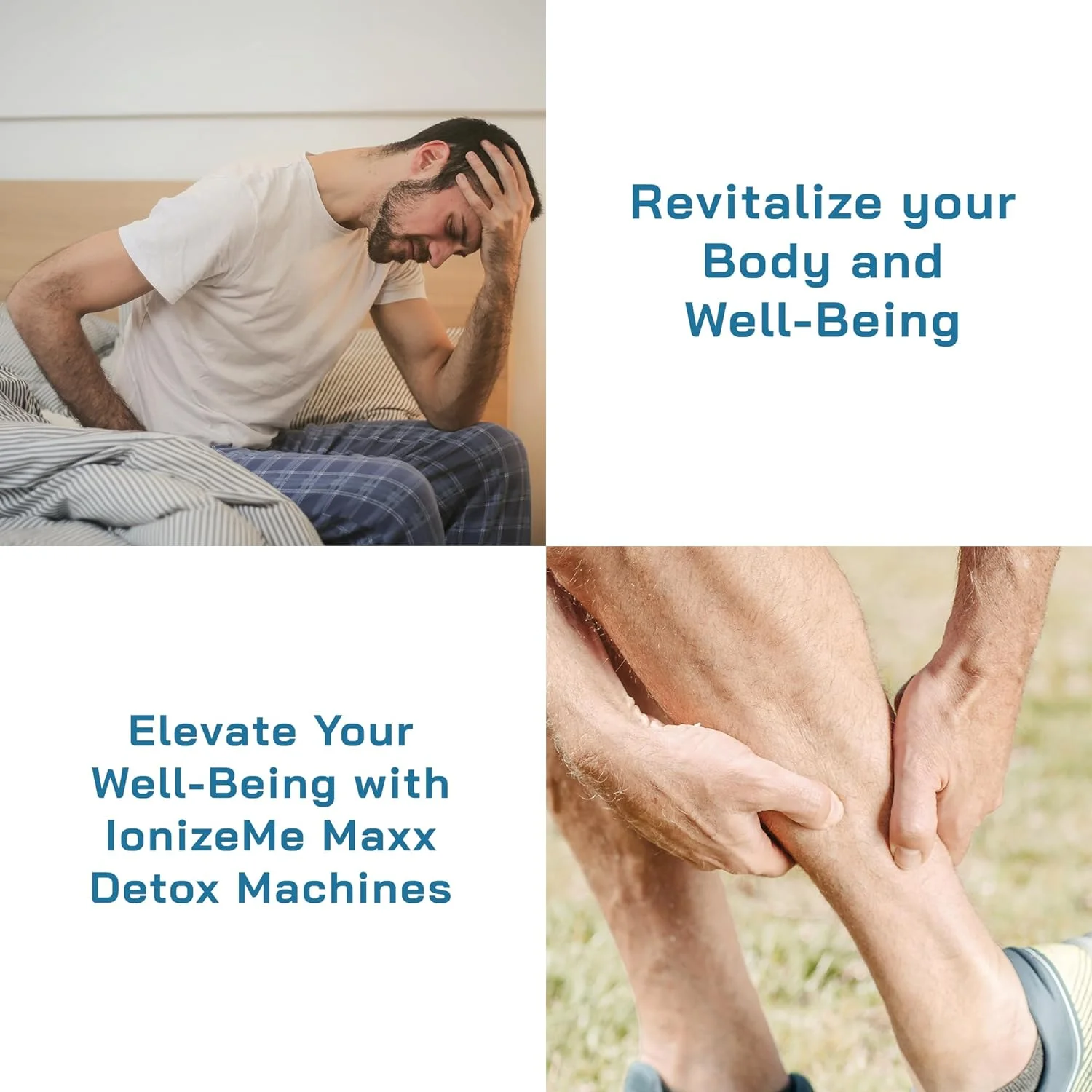 HEALTHandMED IonizeMe Maxx Dual (2-Channel Unit) - Powerful 20 Volts Heavy Duty Ionic Foot Bath Detox Machine (Starter Package) with 5 Year Warranty and Detox Expert Phone Consultation | Made in USA