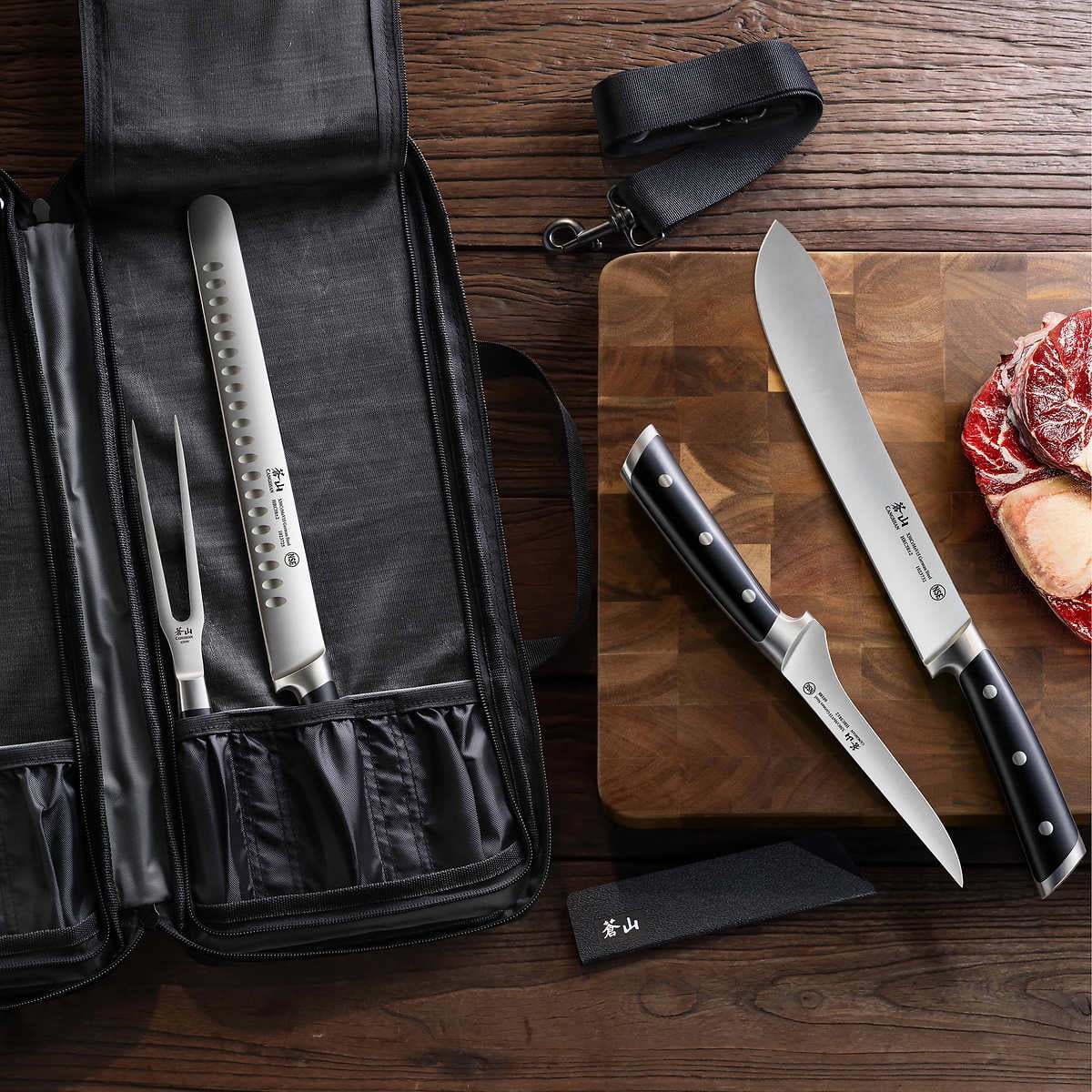 Cangshan S Series 7-piece BBQ Knife Set