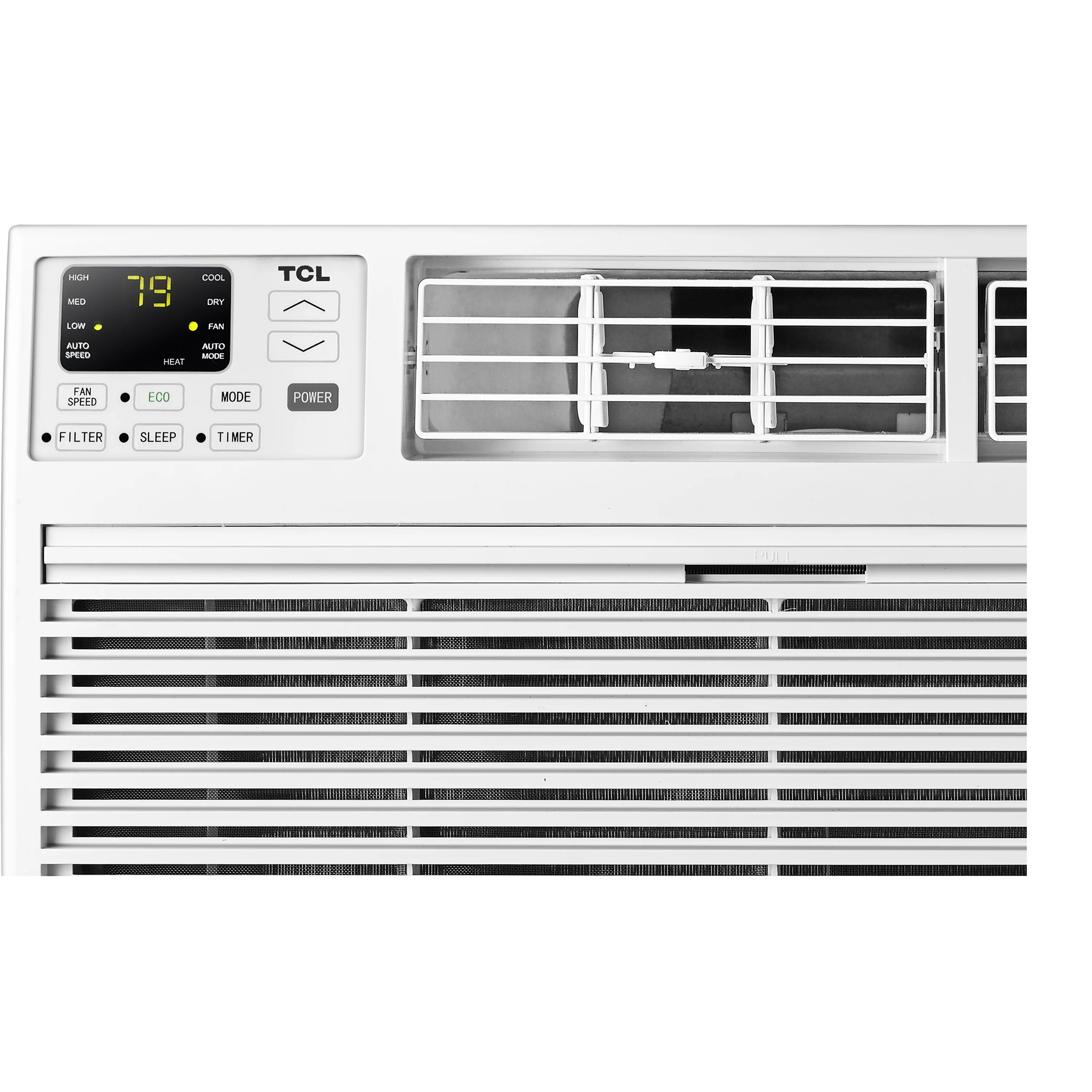 TCL Home Smart 12,000 BTU Through-the-Wall Air Conditioner, 230V, E-Star, Remote Included, White, W12T9EX1-A