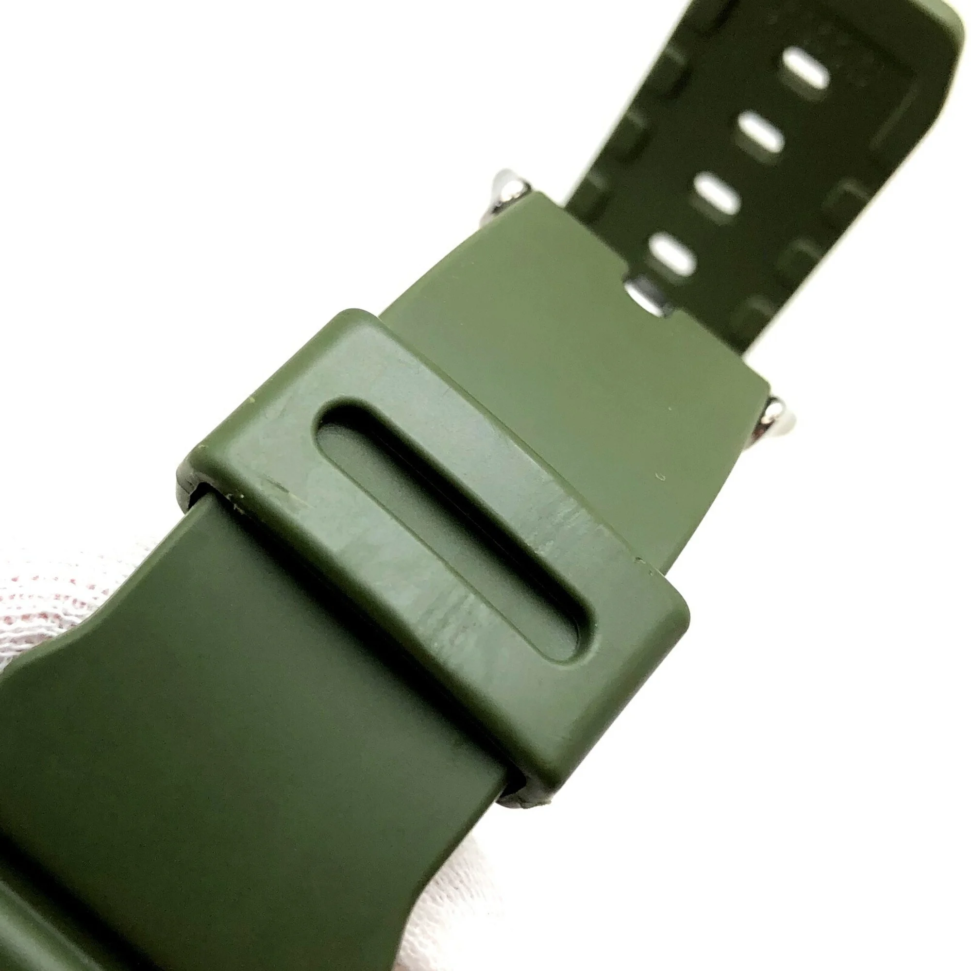 Pre-Owned CASIO Casio G-SHOCK Watch GM-5600B-3 Metal Cover Rubber Square Face Digital Quartz Khaki Green Black Men's ITWHOGO3GV8W (Fair)