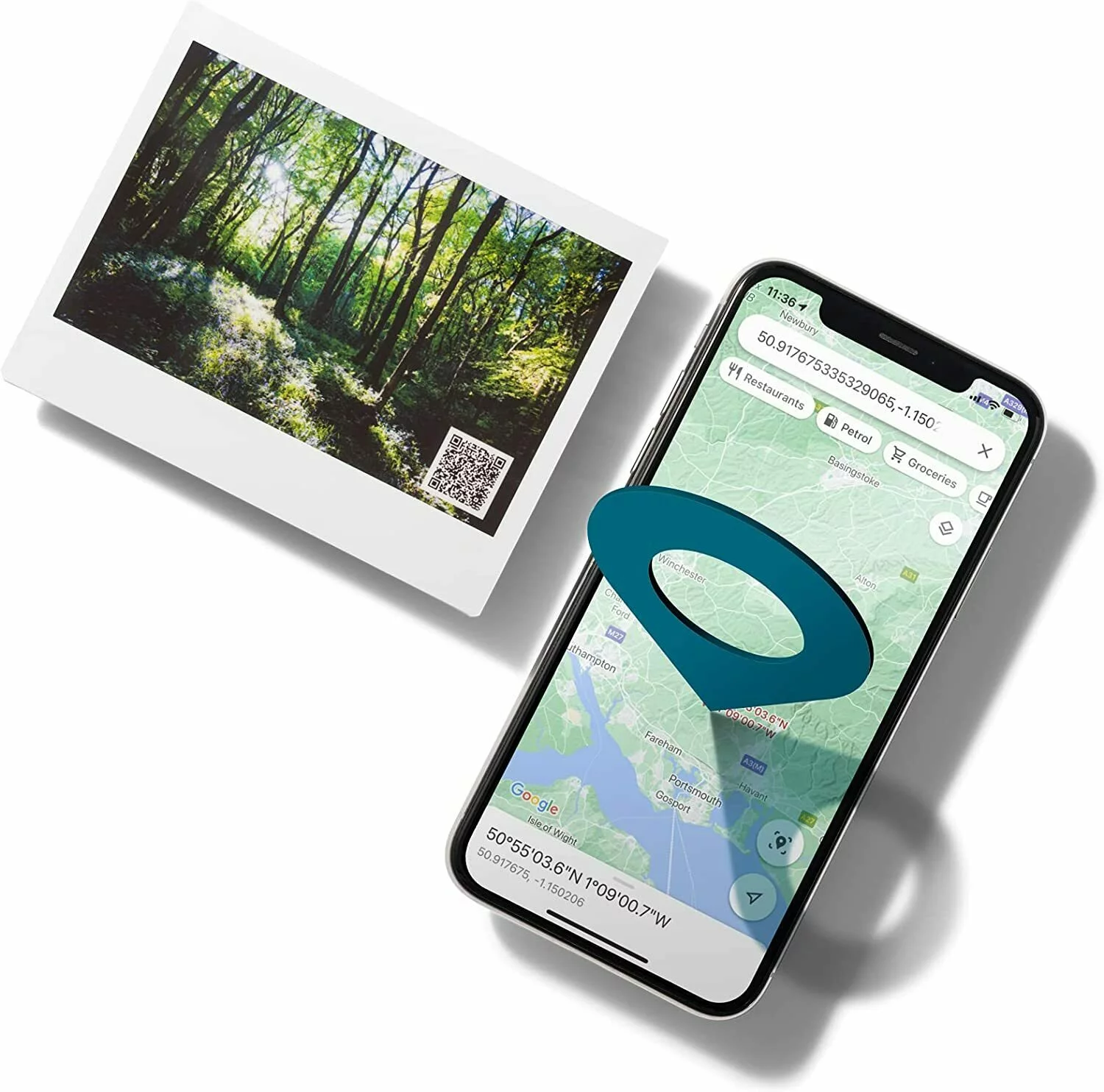 Fujifilm Instax Link Wide Instant Photo Printer with Monochrome Film Bundle