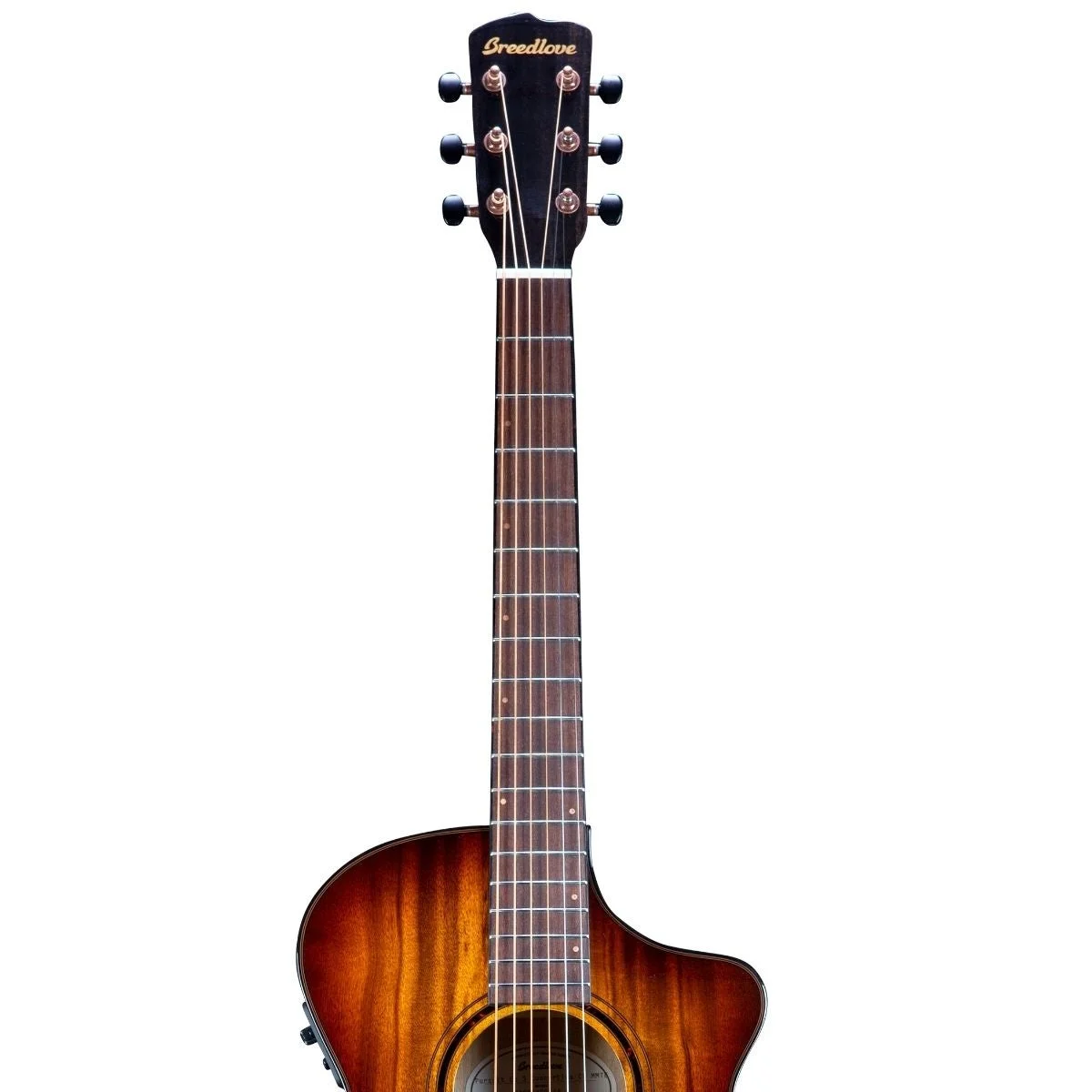 Breedlove Pursuit Exotic S Concertina Tigers Eye CE Acoustic Electric Guitar. Myrtlewood-Myrtlewood