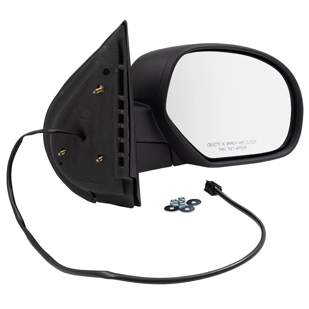 Replacement Passenger Power Side Door Mirror Textured Compatible with 07-14 Silverado Sierra Pickup Truck Tahoe Yukon & XL Escalade