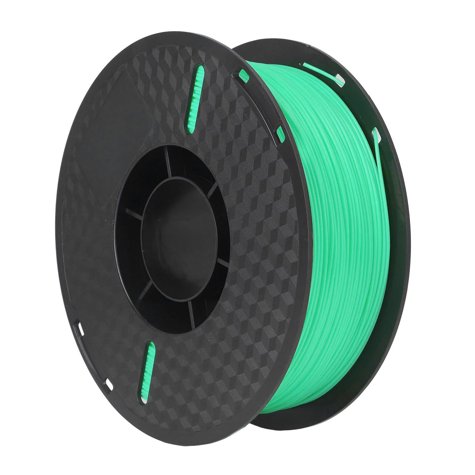 Risegun 1.75mm PLa Filament 3D Printer Filament PLa 1KG Spool 3D Printing Filament 3D Printer Filament Printing Consumables Dimensional Accuracy ±0.02mm(Green)