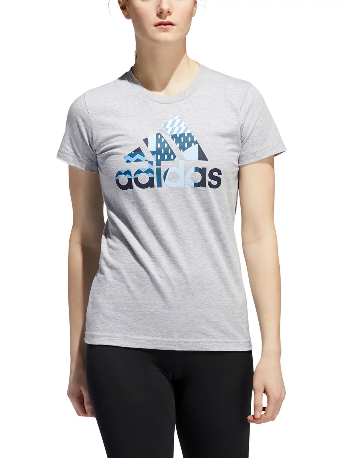 Adidas Womens Logo Crewneck T-Shirt