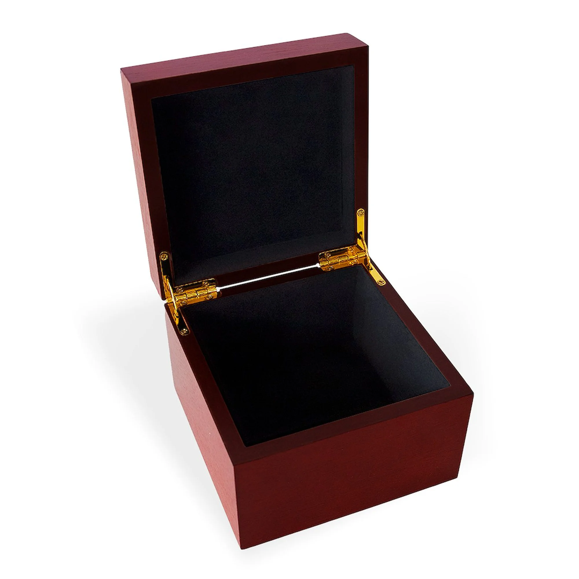 CafePress - I Heart Snow - Keepsake Box, Finished Hardwood Jewelry Box, Velvet Lined Memento Box