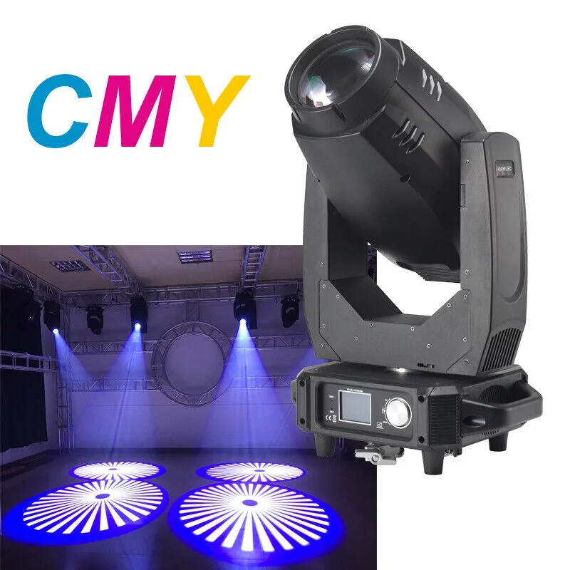 400w CMY Beam Spot Wash LED Moving Head DJ Light Super Bright Gobo Customize RDM