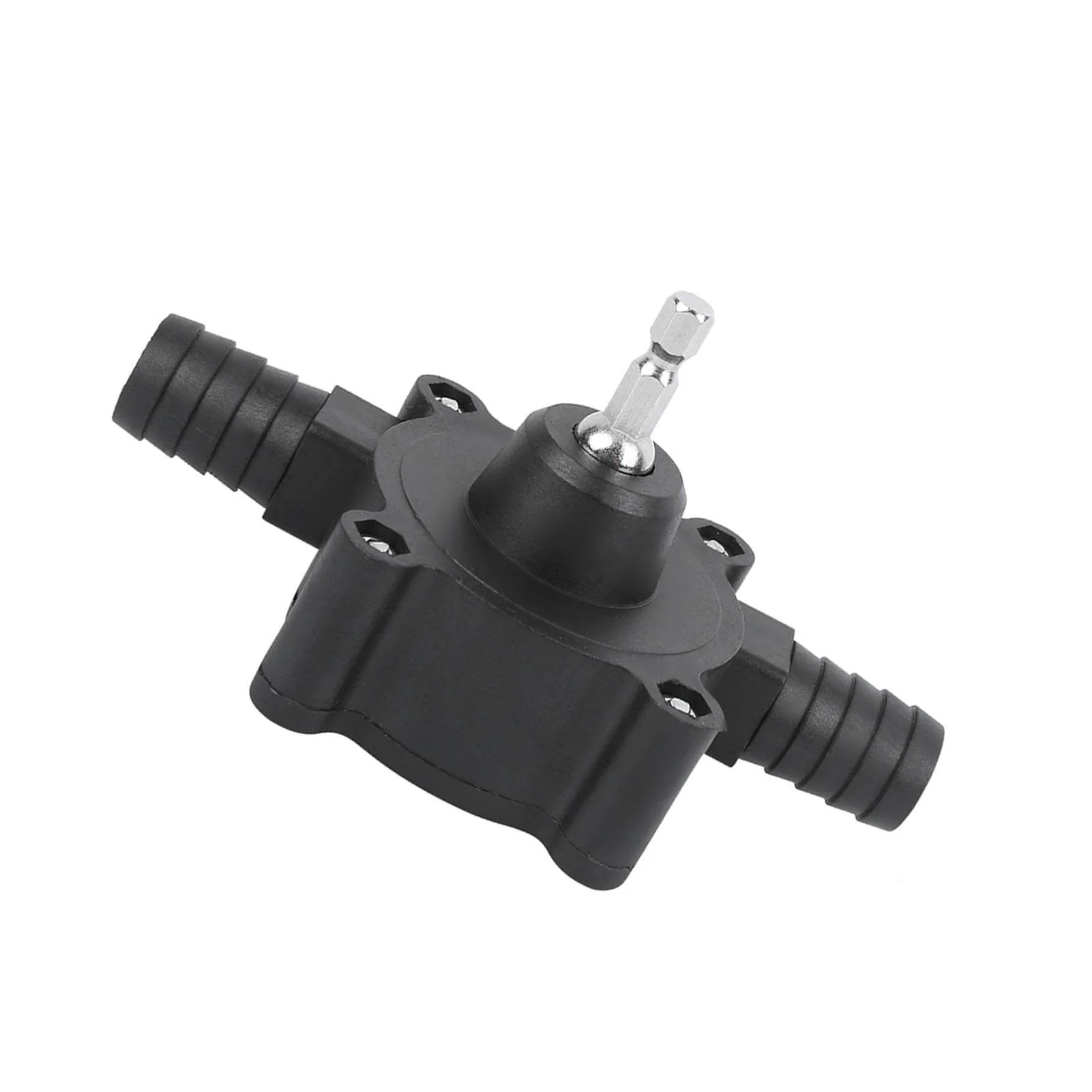 Goldmeet Hand Electric Drill Pump Self Priming Fluid Water Transfer Mini Portable Centrifugal Pump