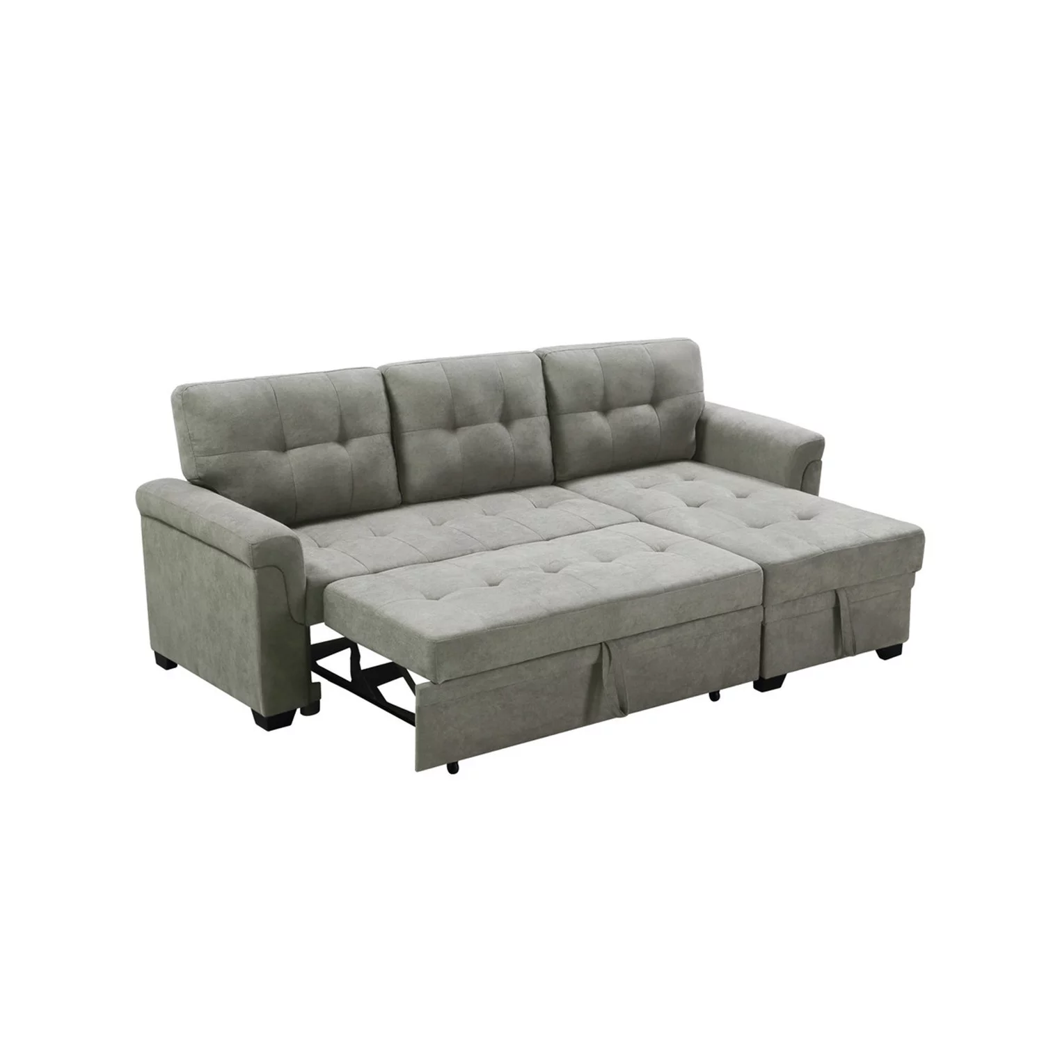Maykoosh Antique Ambiance Reversible Sleeper Sectional Sofa