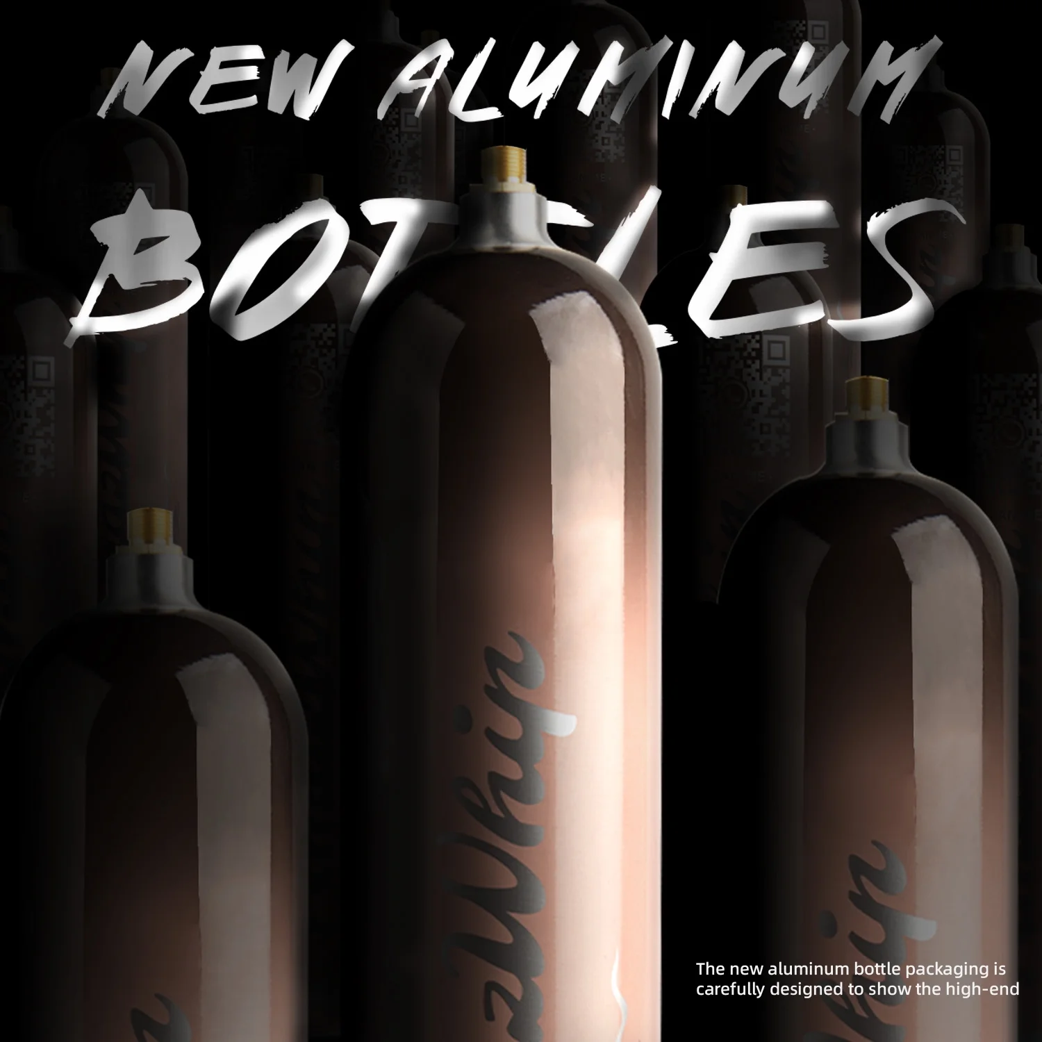 AmazWhip 640g Whipped Cream Chargers, Ultra Light Aluminum Cream Charger Gas tank Cartridge (1 cylinder)