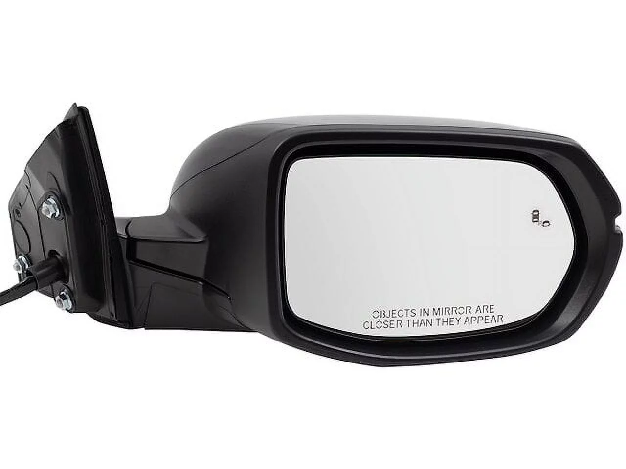 Right Passenger Side Power Mirror - Black - with Heated Glass, Turn Signal, and Blind Spot Detection - Compatible with 2017 - 2020 Honda CR-V Sport Utility 4-Door 2018 2019