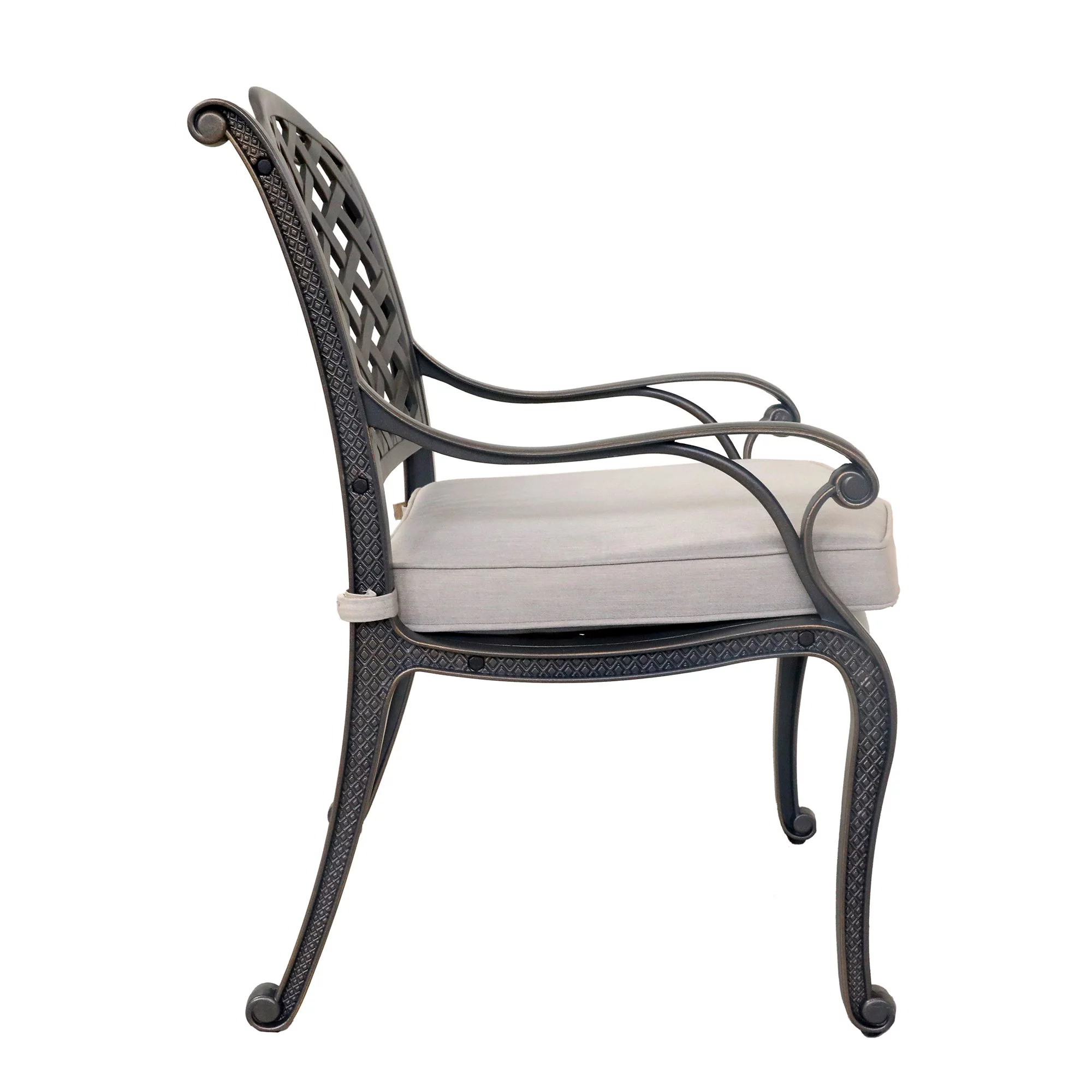 Artlia Dining Arm Chair, Sand Dollar, Set of 2