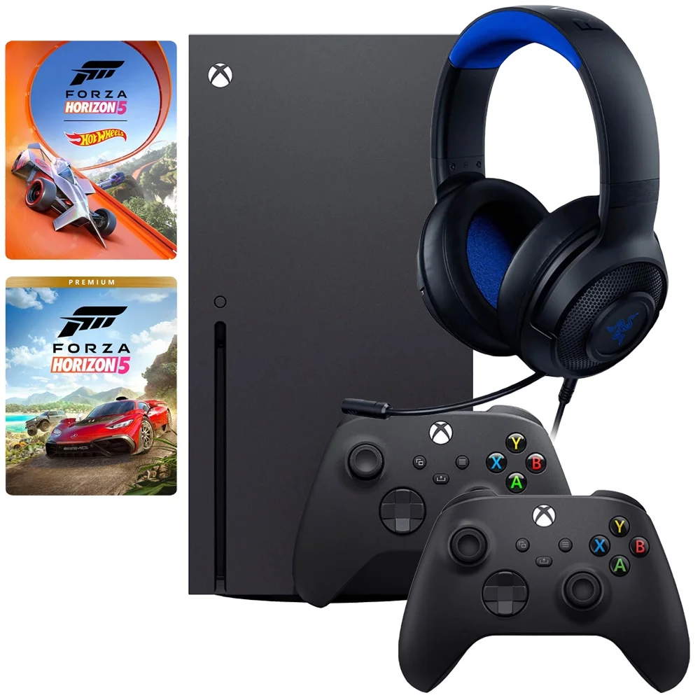 Microsoft Xbox Series X 1TB Console - Forza Horizon 5 Extra Value Bundle - Black
