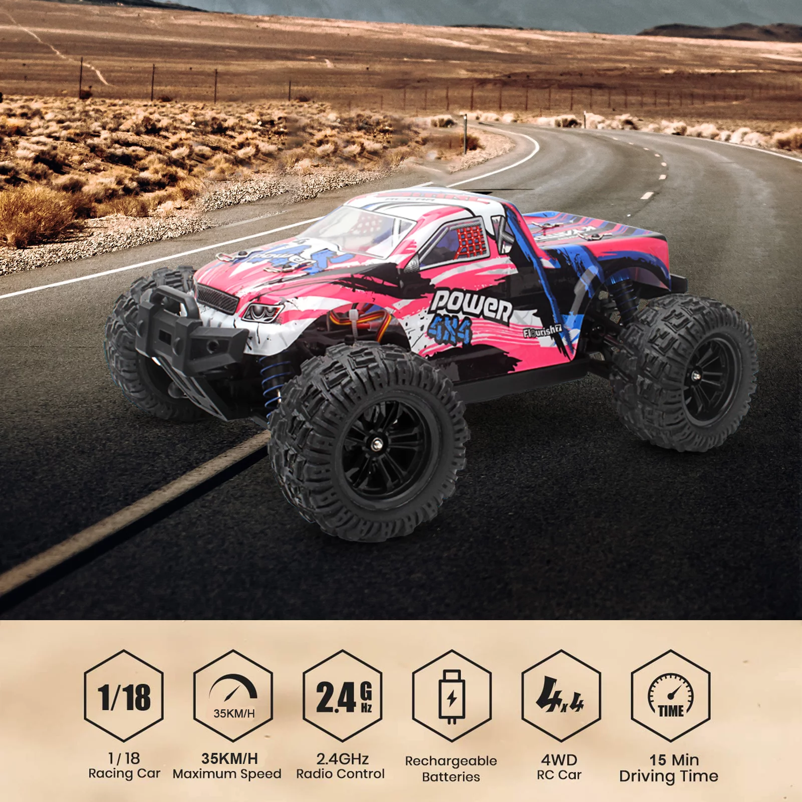 Car, Car Kyamrc All Terrain Crawler Speed Vehicle Ky-2819a 1 18 Mewmewcat Off-road Remote Crawler Remote Car Ky-2819a Eryue Road Speed Kids And () Huiop Off-road Off Road