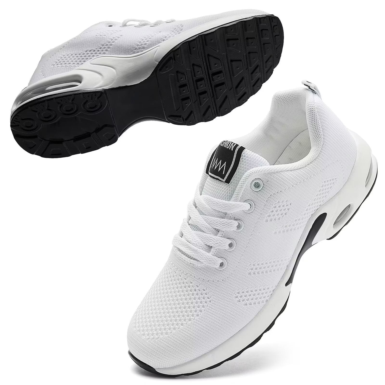 Hobibear Women's Athletic Workout Sneakers Comfortable Walking Breathable Running Air Cushion Casual Gym Sport Shoes