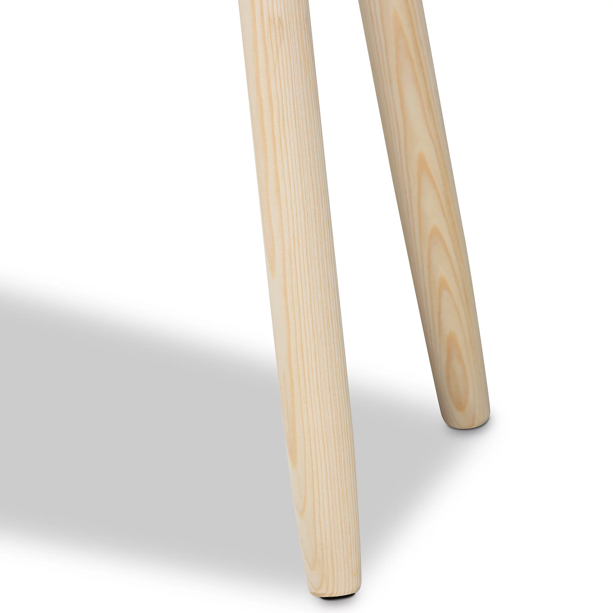 Baxton Studio Maclean Mid-Century Modern Rattan and Natural Brown Finished Wood 2-Drawer Console Table