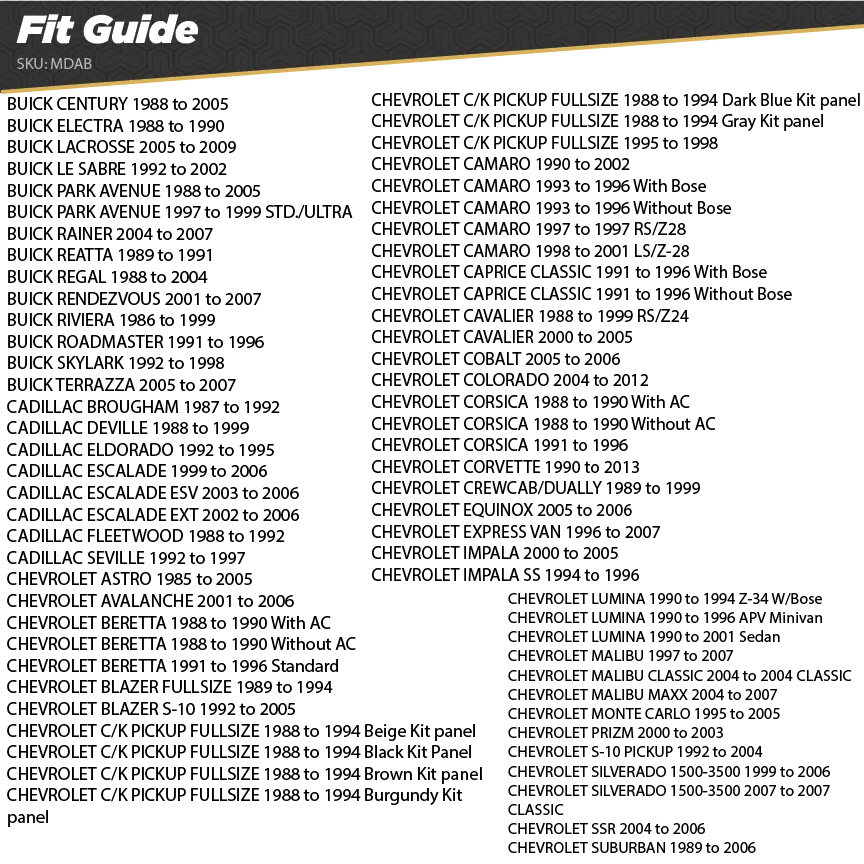 SCOSCHE MDAB - ANTENNA ADP GM MICRO TIP
