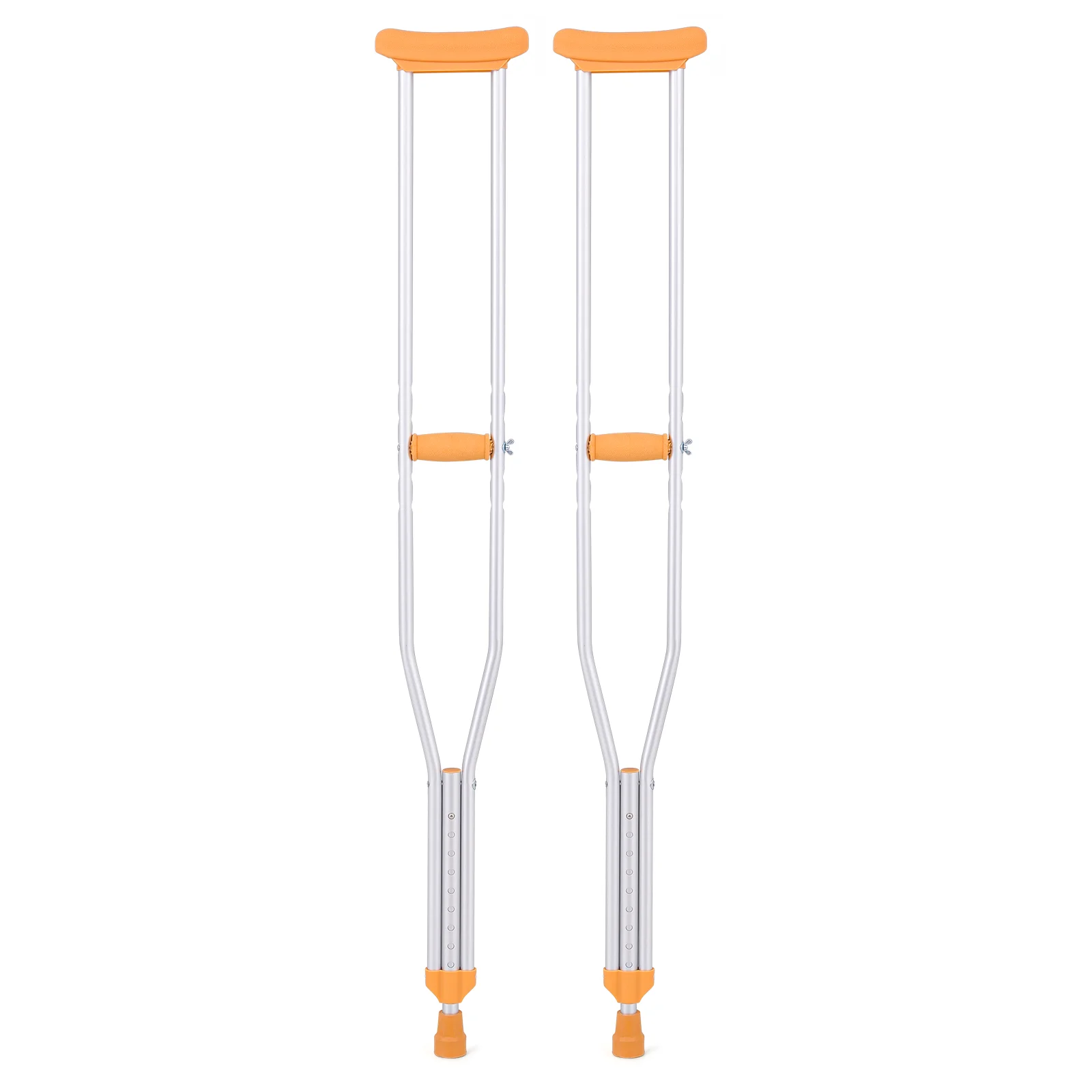 Magshion Lightweight Aluminum Crutches, 9 Gears Adjustable, 53