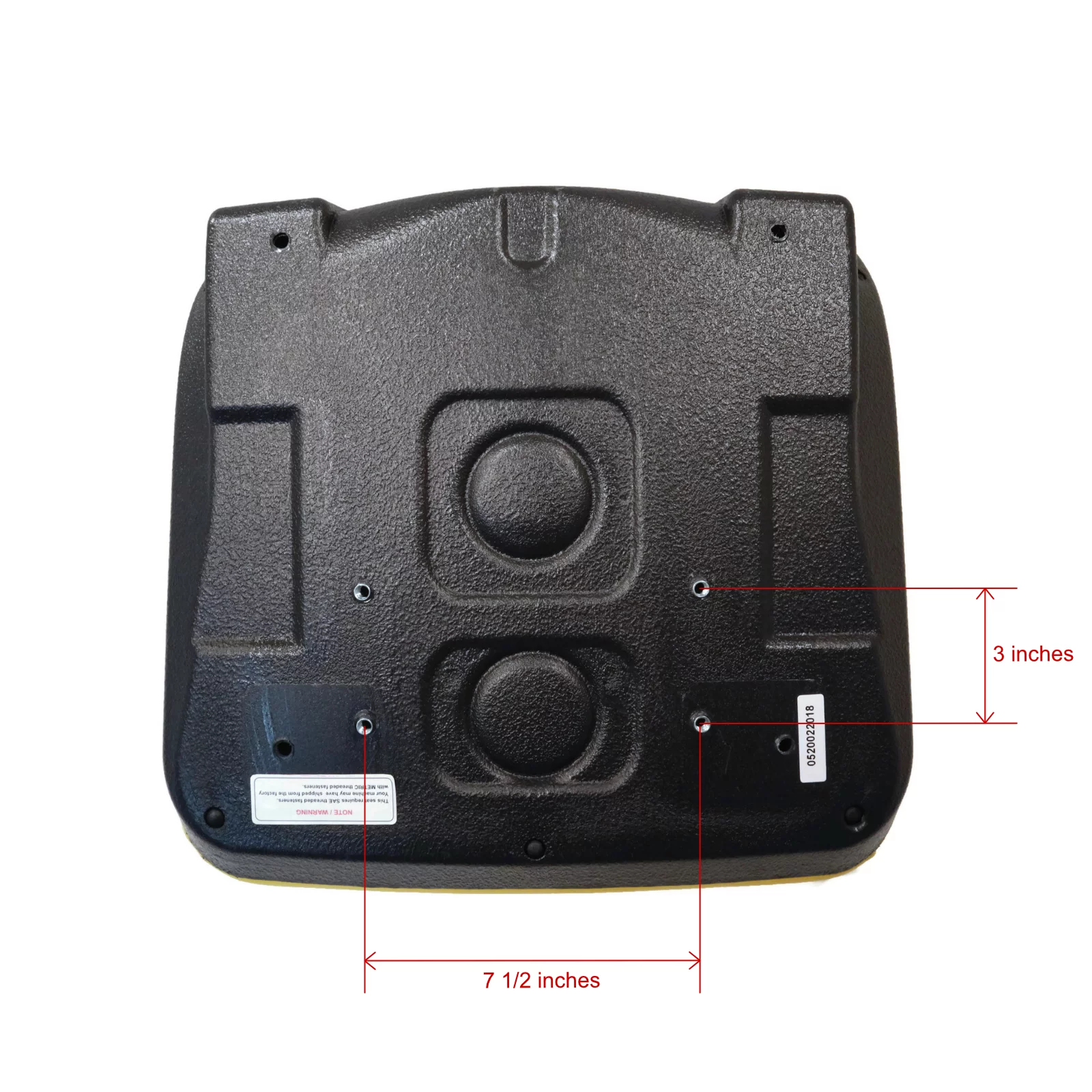 The ROP Shop | (4) Yellow High Back Seat fit John Deere Riding Mowers GX335, GX345, GX355, G100