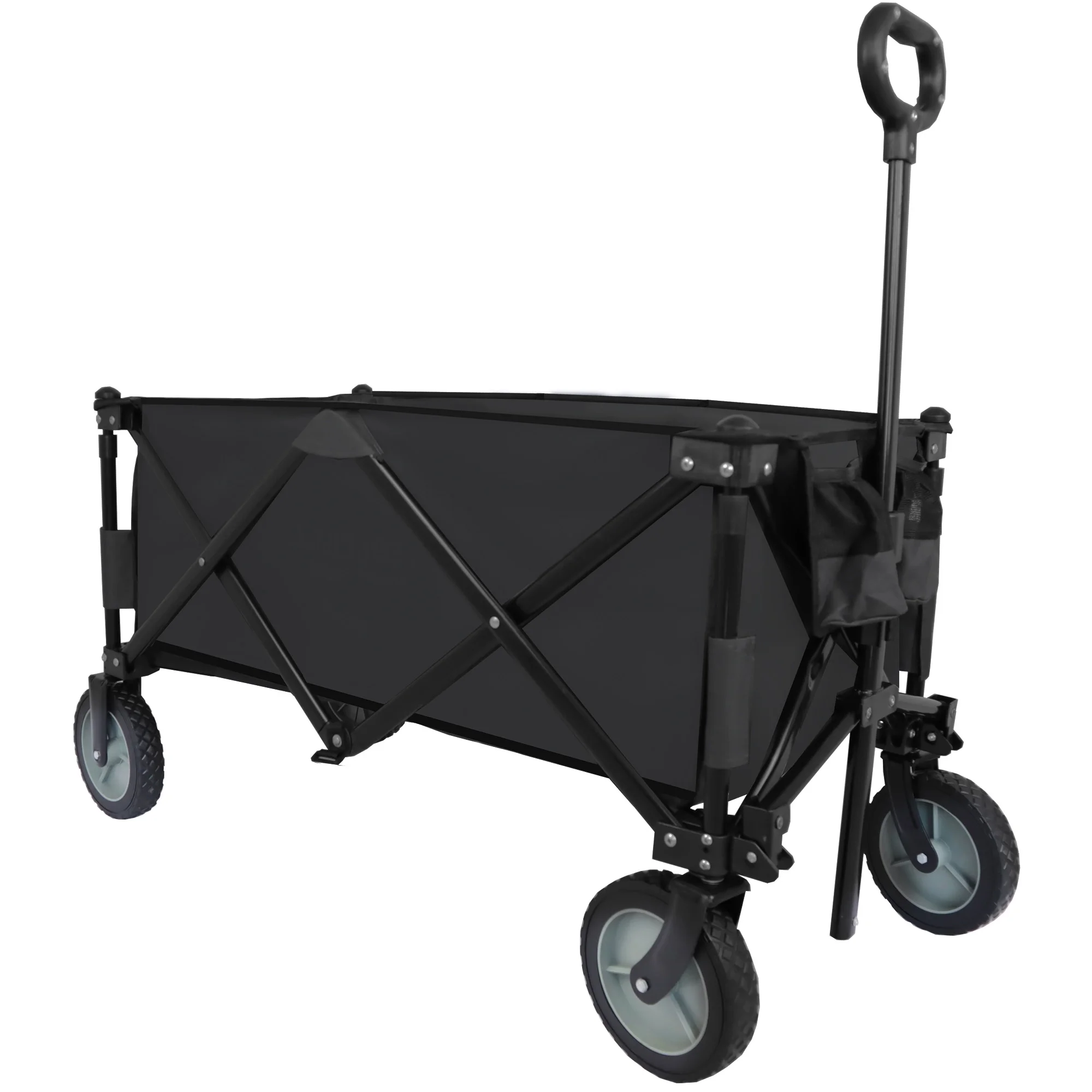 Utility Collapsible Folding Wagon Cart Heavy Duty Foldable, Beach Wagon