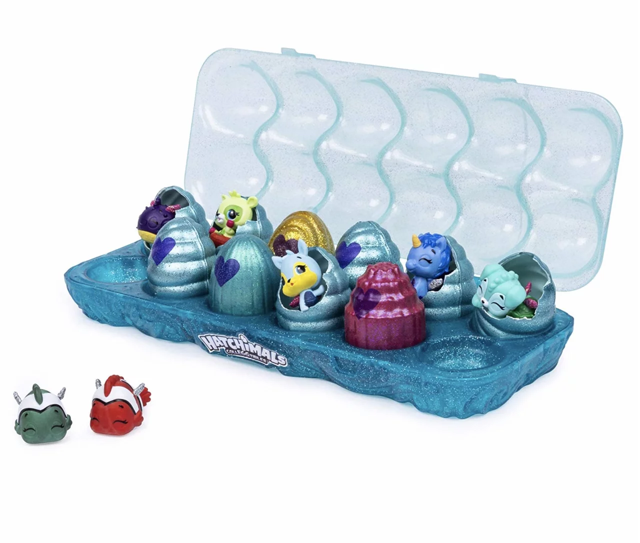 Hatchimals CollEGGtibles, Mermal Magic 12 Pack Egg Carton Season 5 (Styles May Vary)